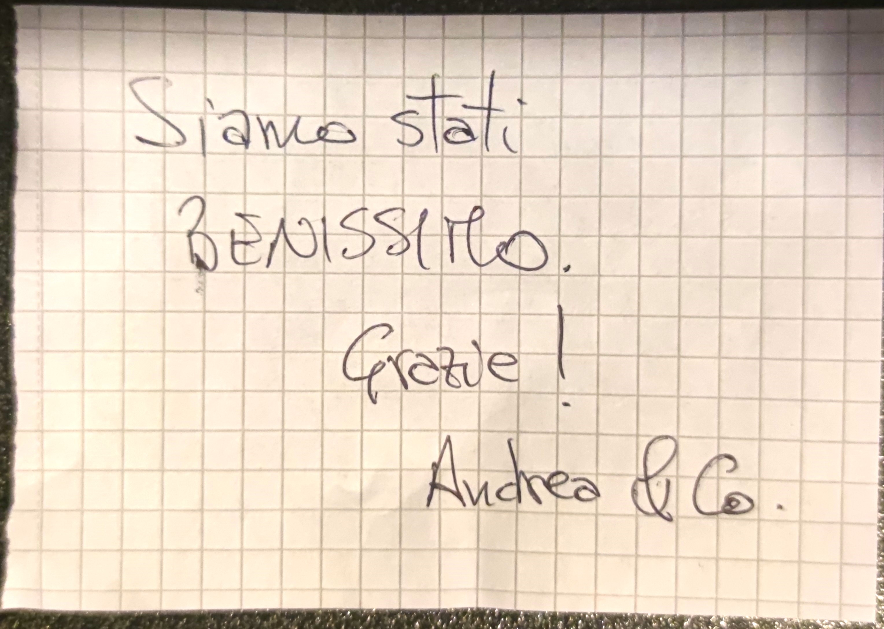 Card Ospiti Agosto 2025!